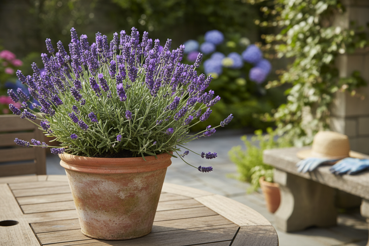 Cómo cuidar tu Lavanda en maceta este verano