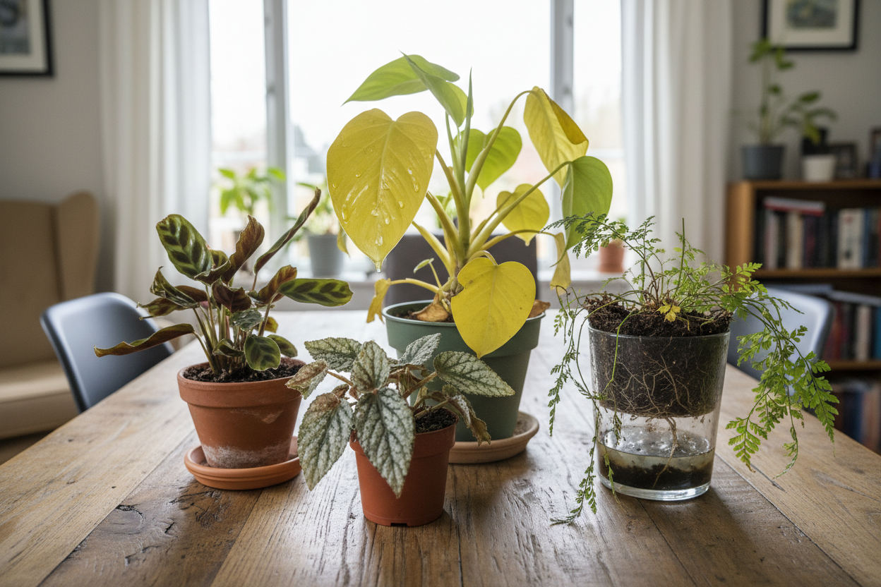 Por qué se muere mi planta: guía de diagnóstico rápido
